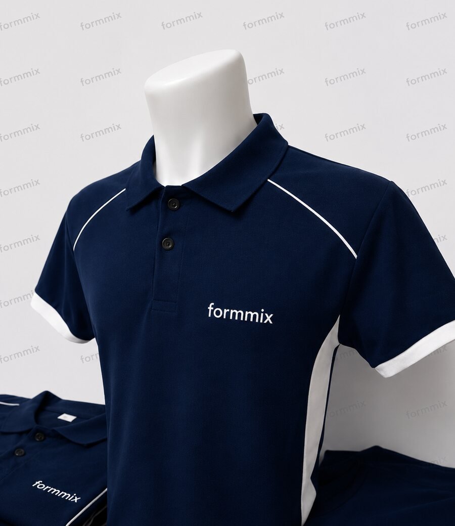 FORMMIX lacivert kurumsal polo yaka iş kıyafeti